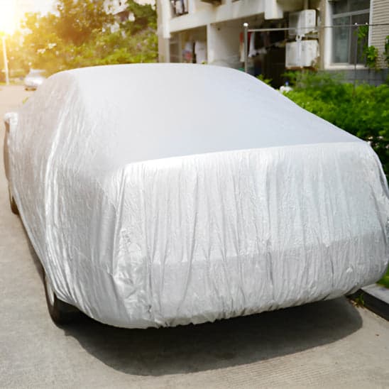 bache pour voiture couverte soleil