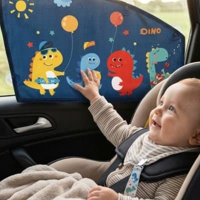pare-soleil voiture bébé calme