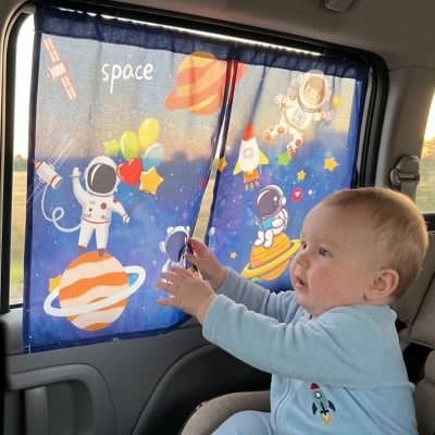 pare-soleil voiture bébé Joyeux