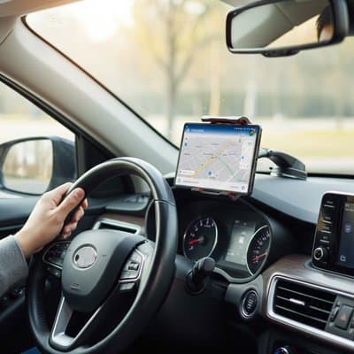support-tablette-voiture-tableau-de-bord