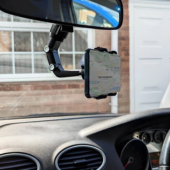 support-téléphone-voiture-noir