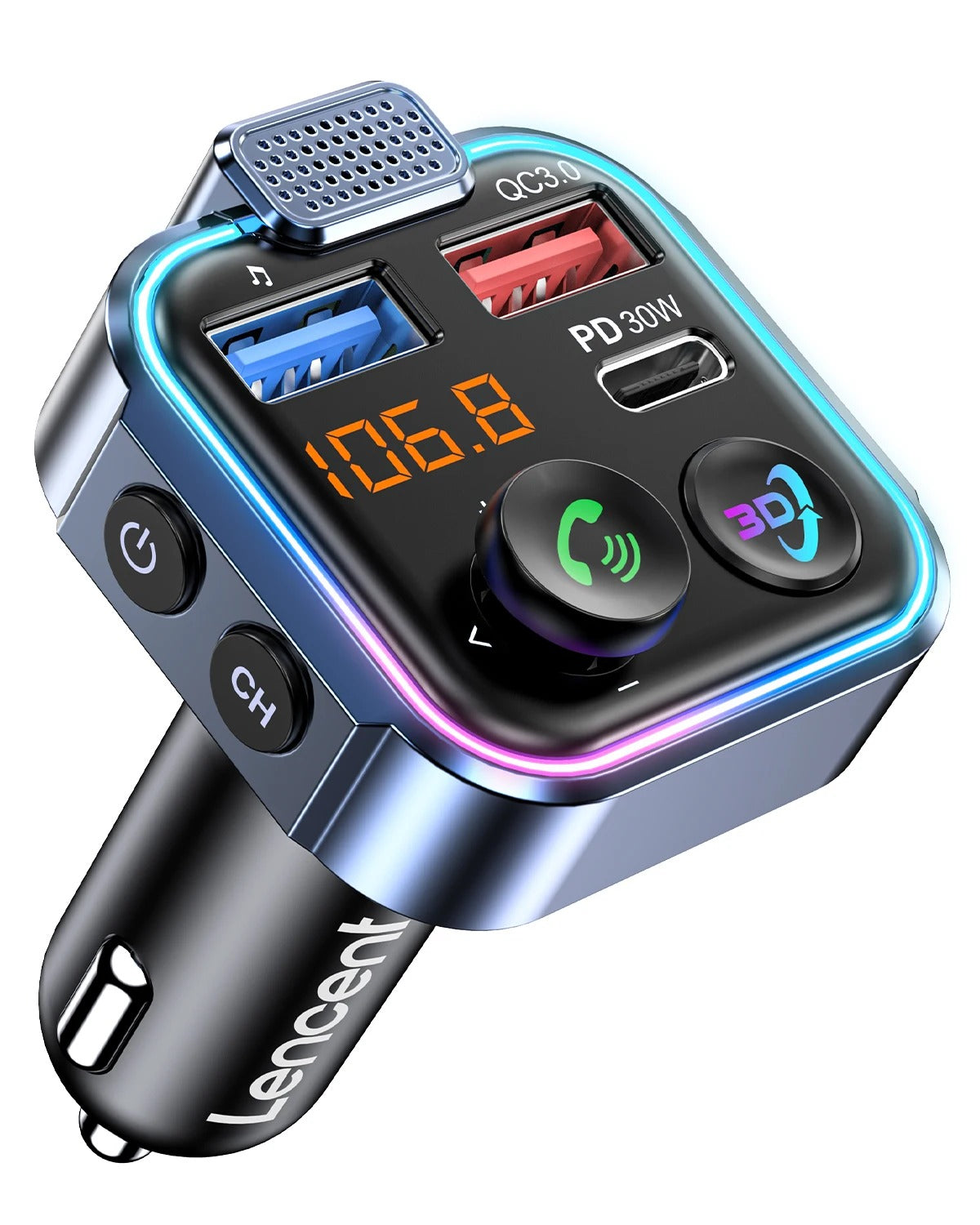 transmetteur fm et bluetooth puissant