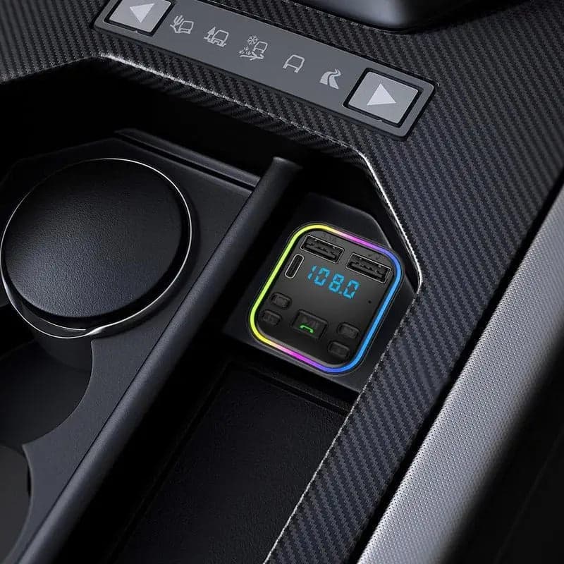 transmetteur fm et bluetooth voiture tableau de bord