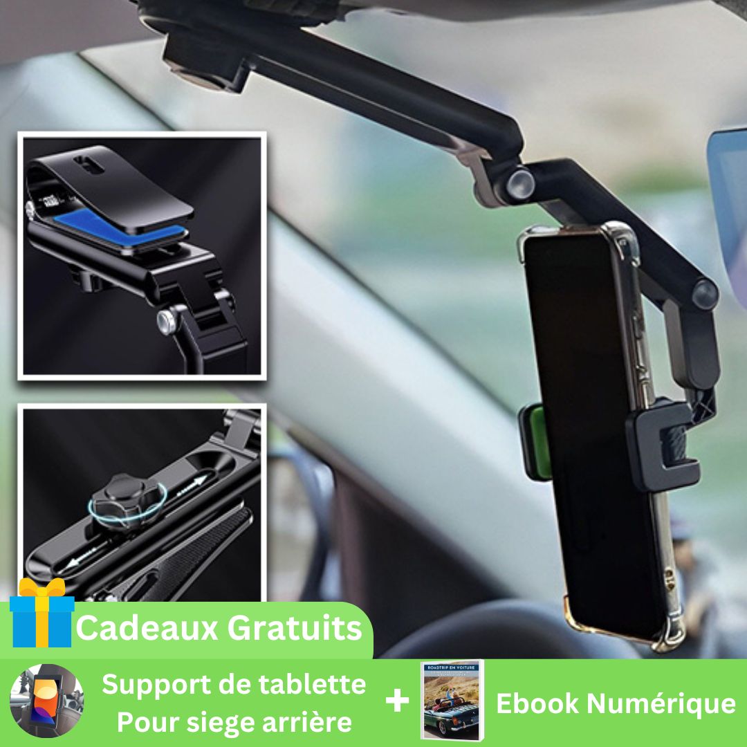 CarPhone™ - Support rétractable pour téléphone - Automobile