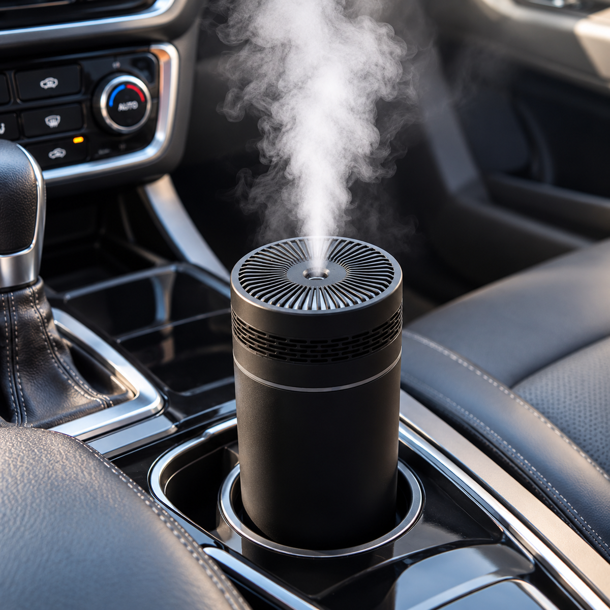 Humidificateur air de voiture abrumé doux