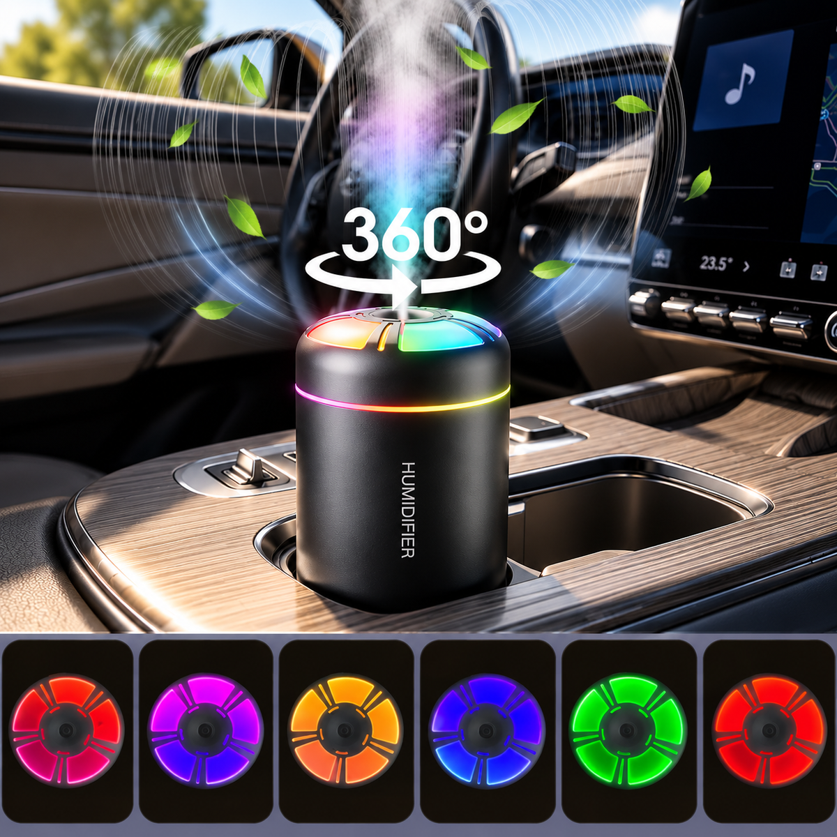Humidificateur d'air voiture