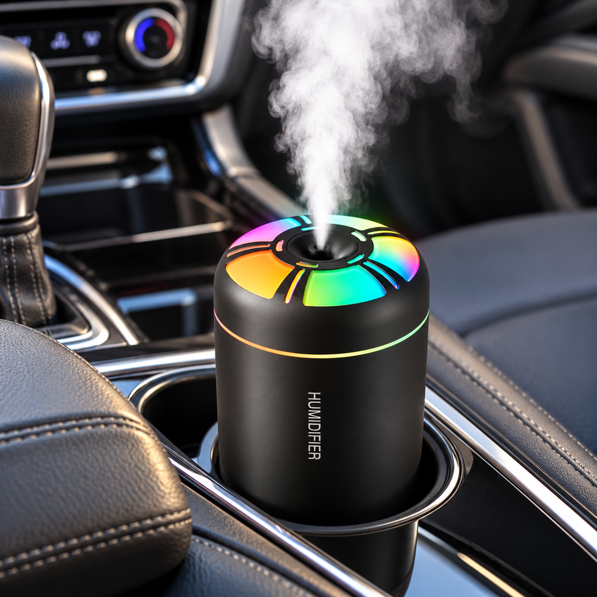 Humidificateur RGB dans l'habitacle automobile