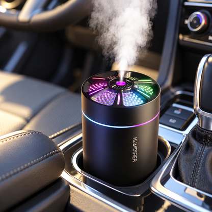 Humidificateur d'air dans une voiture moderne