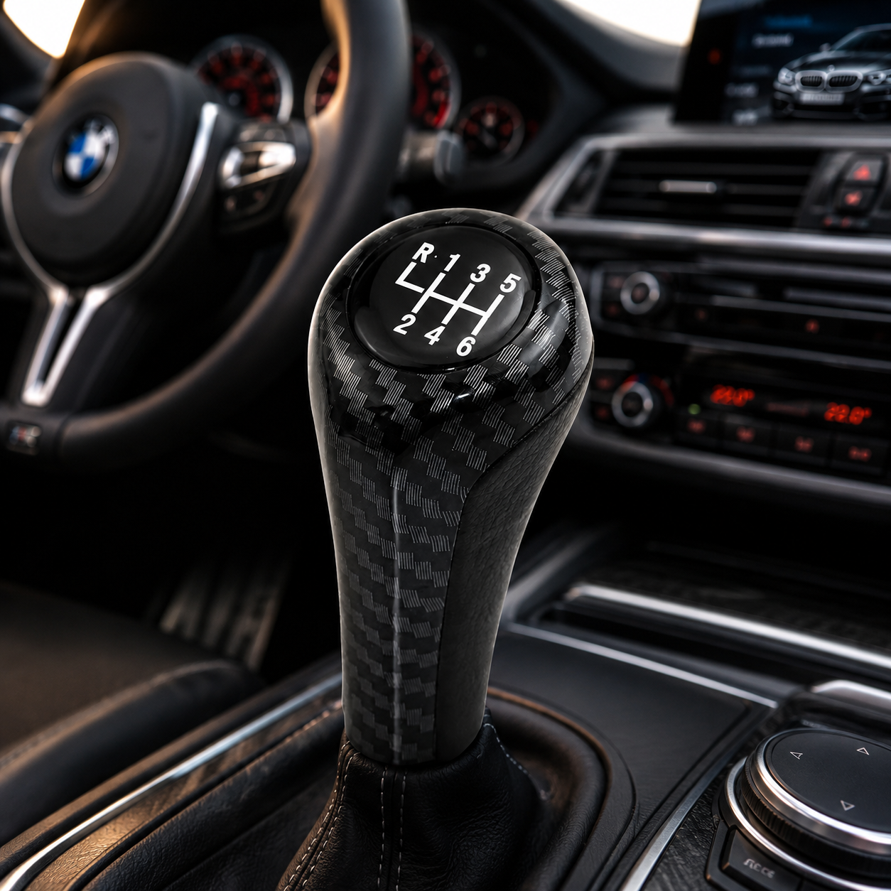 Pommeau de vitesse BMW | série E46... E92 X1 X3 X5