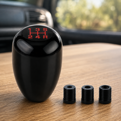 Pommeau vitesse noir