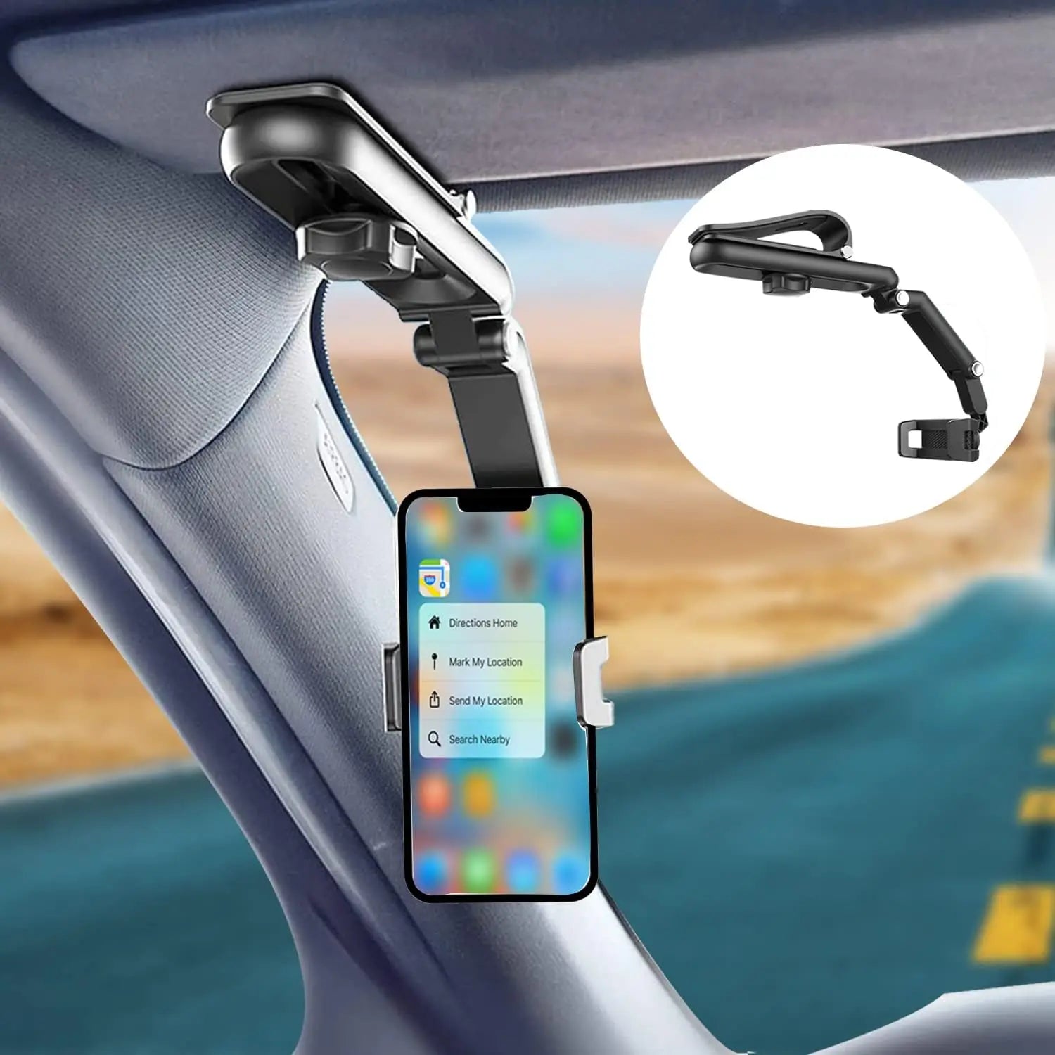 CarPhone™ - Support rétractable pour téléphone - Automobile