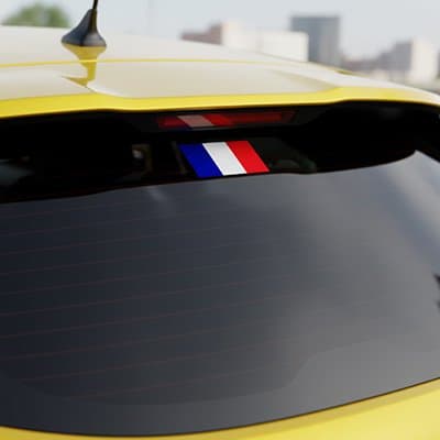 Autocollant pour voiture