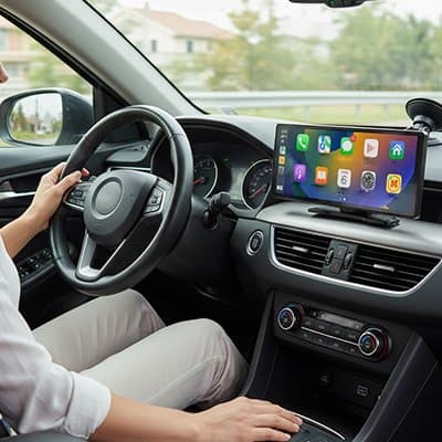 Autoradio personne conduit