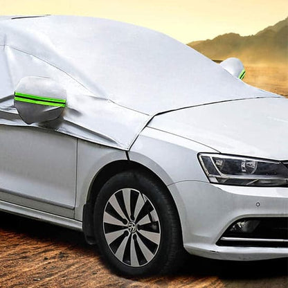 bache anti grele voiture nature soleil