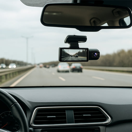 dashcam voiture autoroute filme