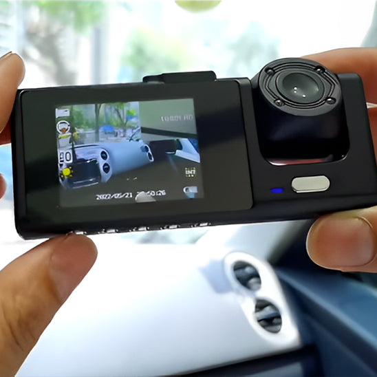 dashcam voiture main film