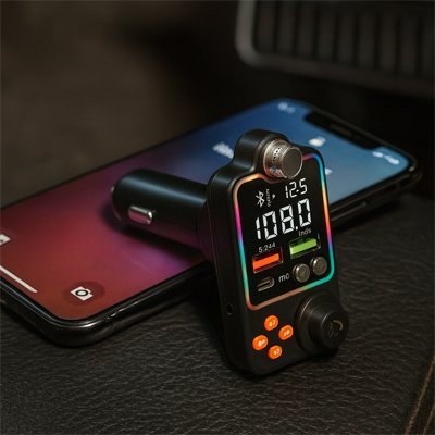 fm transmetteur bluetooth charge telephone