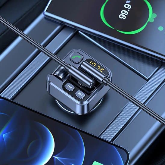 fm transmetteur bluetooth music route