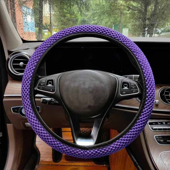 Housse de volant violet