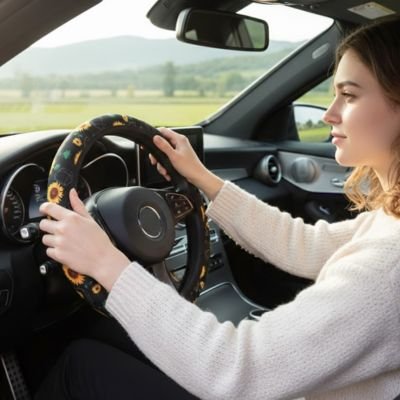 Housse de volant voiture protection