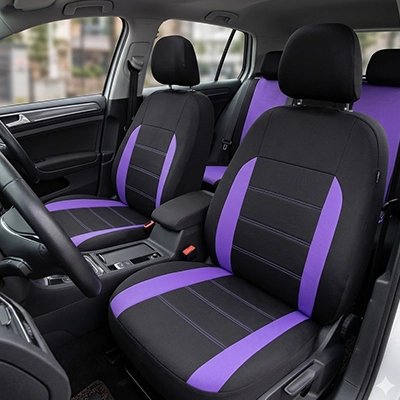 housse siège auto violet