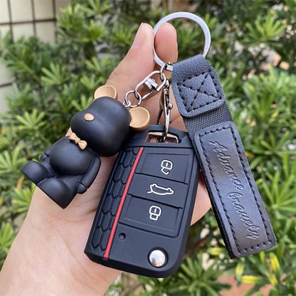 Porte Clé pour Voiture en silicone - CléCar™