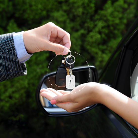 Porte clé pour voiture - KeysLetter - Automobile