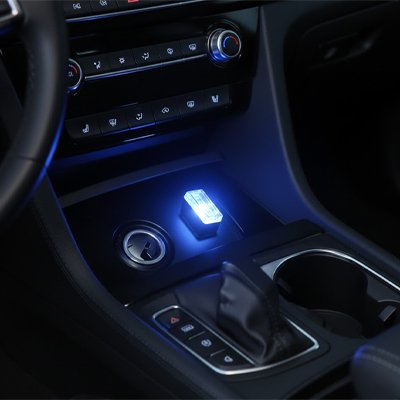 LED intérieur de voiture bleu
