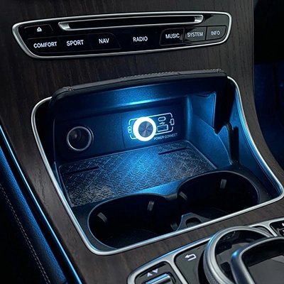 LED intérieur voiture bleu ciel