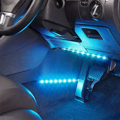 LED voiture intérieur bleu