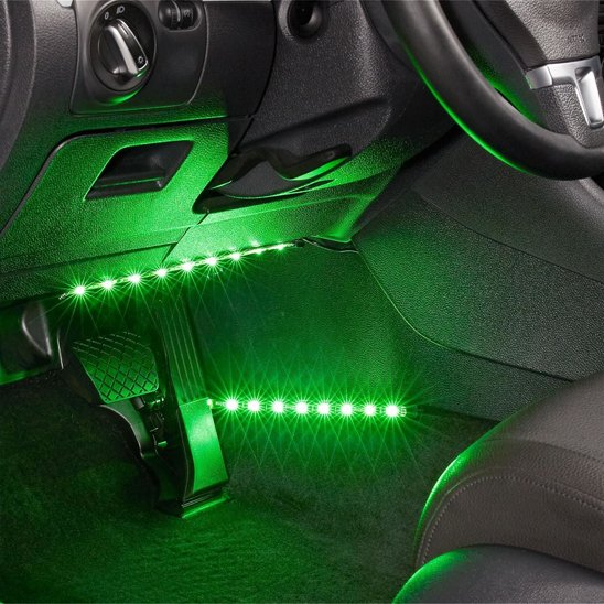 LED voiture intérieur vert