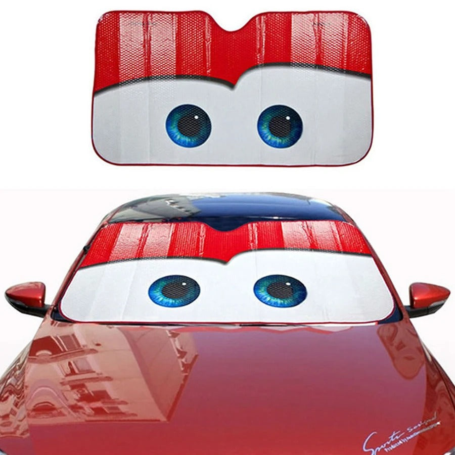 pare soleil voiture yeux