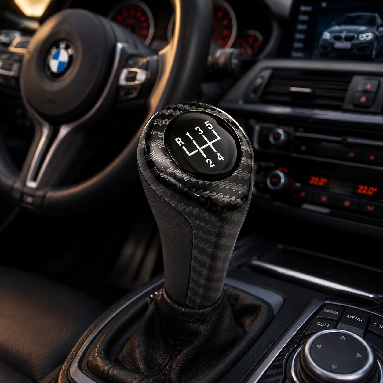 Pommeau de vitesse BMW | série E46... E92 X1 X3 X5