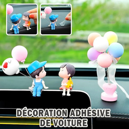 LoveDéco™ - Décoration de voiture avec couples de dessin animé - Automobile