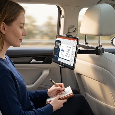 Support tablette voiture fille divertie