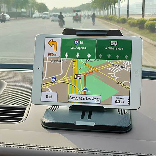 support tablette voiture gps tableau de bord