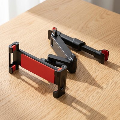 support tablette voiture rouge