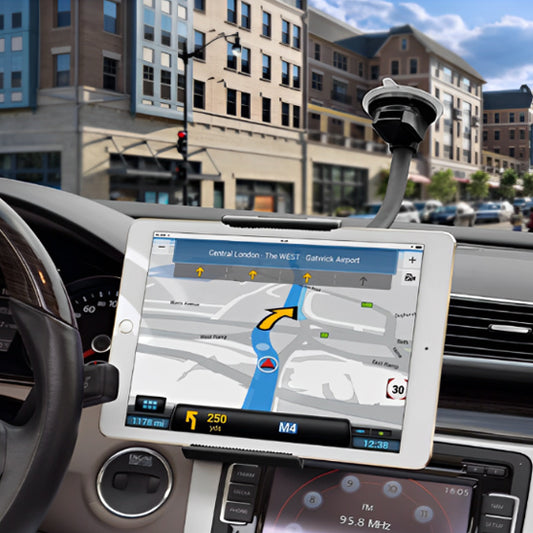 support tablette voiture route imeubles gps