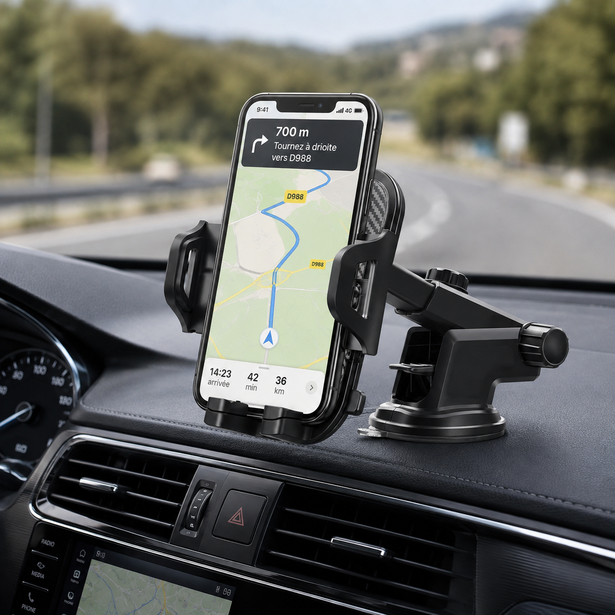 Support telephone voiture | Ultra-Stable™