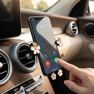 Support téléphone voiture solide