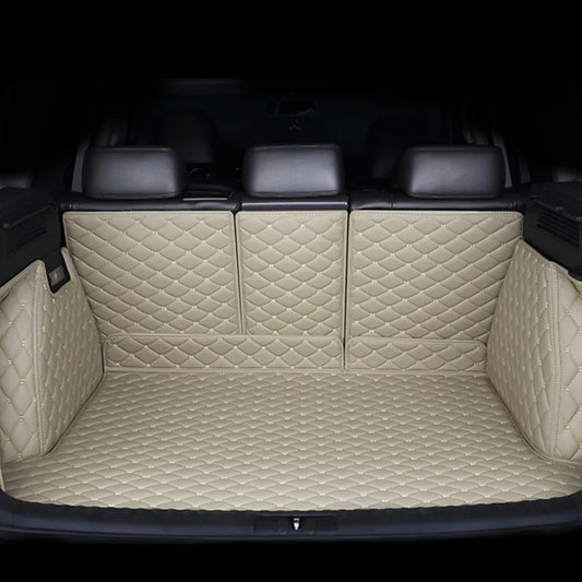 tapis coffre de voiture beige