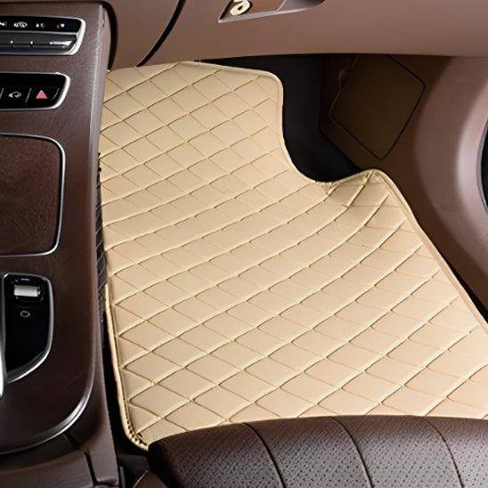 tapis voiture beige
