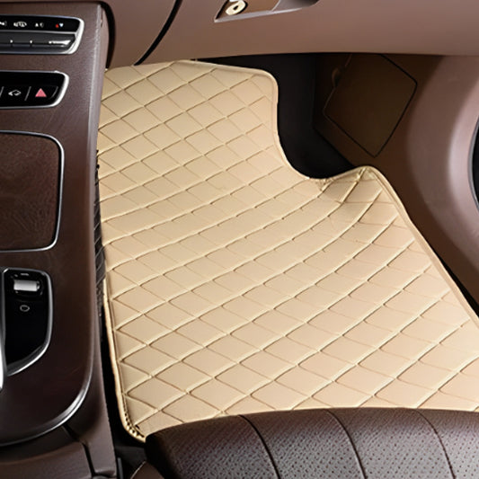 tapis voiture beige