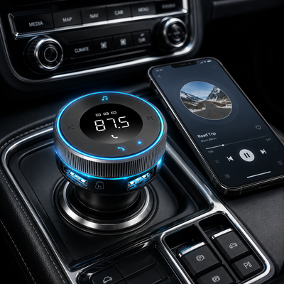 transmetteur fm bluetooth solide