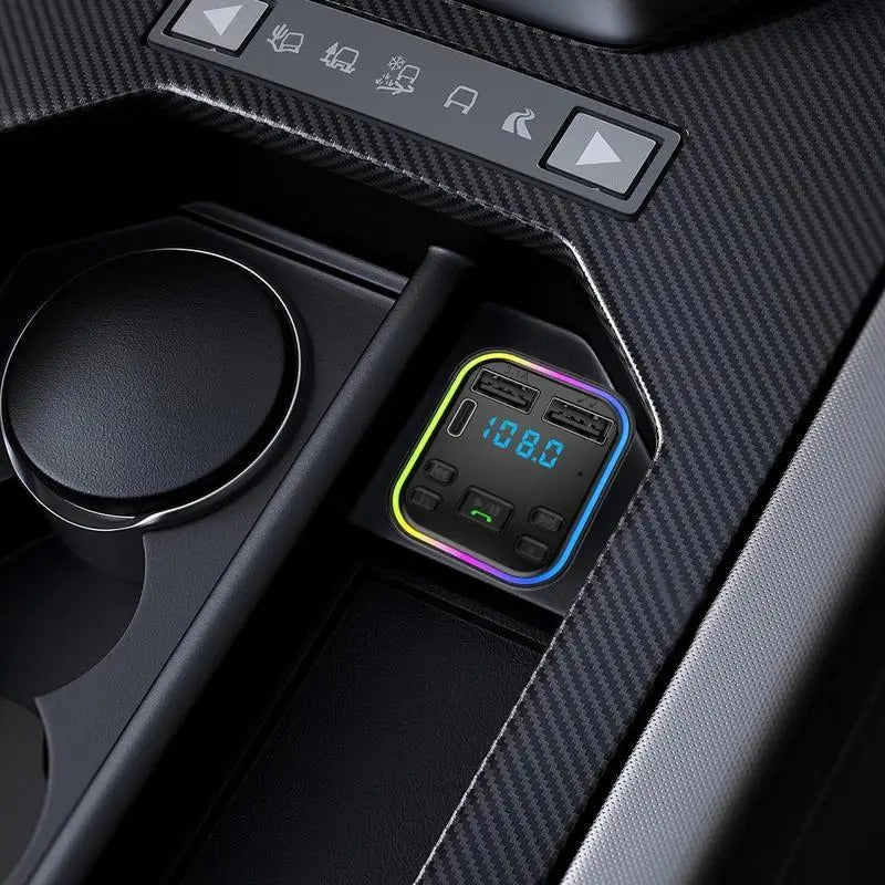 transmetteur fm et bluetooth voiture tableau de bord