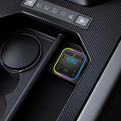 transmetteur fm et bluetooth voiture tableau de bord